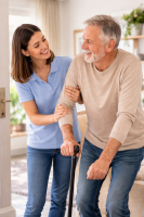 Notre zone d'activité pour ce service Participer à un recrutement pour un emploi de garde nuit pour personnes âgées nécessitant un soutien quotidien à